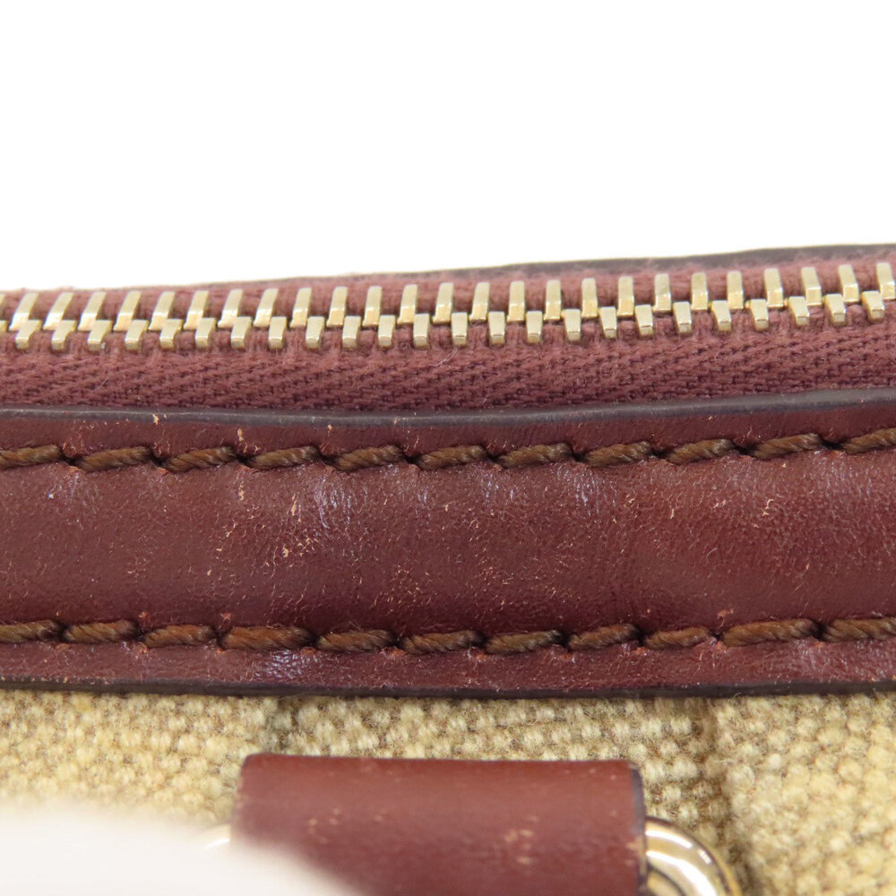 GUCCI Authentic Brown Canvas Tote Bag - Picture 15 of 16